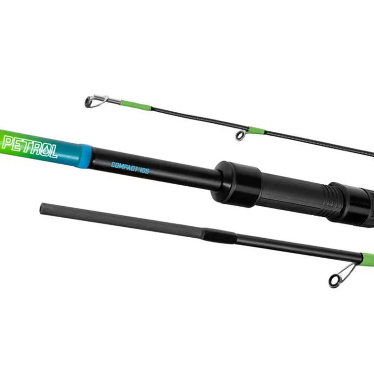 Delphin Petrol ParA Compact 270cm 7-28g 3-teilige Spinnrute Profi Angelrute Blinker-Spinnruten-JJ-Fishing