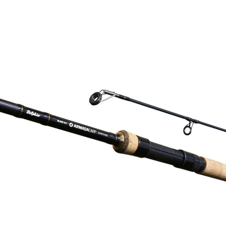 Delphin Armada Carp BlackWay Cork 12ft/360cm 3,0lb 2-teilige Karpfen Weitwurfrute Limited Edition-Karpfenruten-JJ-Fishing