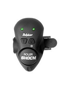 Delphin Roler Shock Wels-Funkbissanzeiger Grün Vibrationsbissanzeiger Cat Alarm-Bissanzeiger & Bobbins-JJ-Fishing