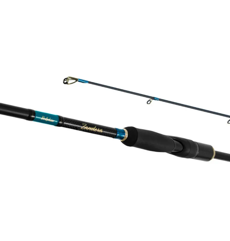 Delphin Zandera Spinnrute 210cm 3-21g 2-teilig Tip Action Rod Zander-Spinnruten-JJ-Fishing