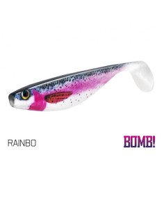 Delphin Bomb! Hypno Gummiköder 3 Stück 9cm 3D Rainbo-Gummifische / Gummiköder-JJ-Fishing 2