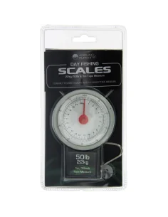 NGT Small Scale with Tape Measure 22kg / 50lb Angelwaage Analoge Waage-Abhakmatten & Wiegeschlingen-JJ-Fishing 2