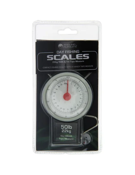 NGT Small Scale with Tape Measure 22kg / 50lb Angelwaage Analoge Waage-Abhakmatten & Wiegeschlingen-JJ-Fishing