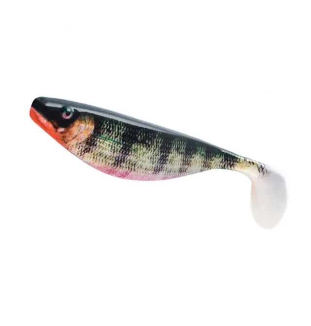Delphin Bomb! Hypno Gummiköder 3 Stück 9cm 3D Perch-Gummifische / Gummiköder-JJ-Fishing