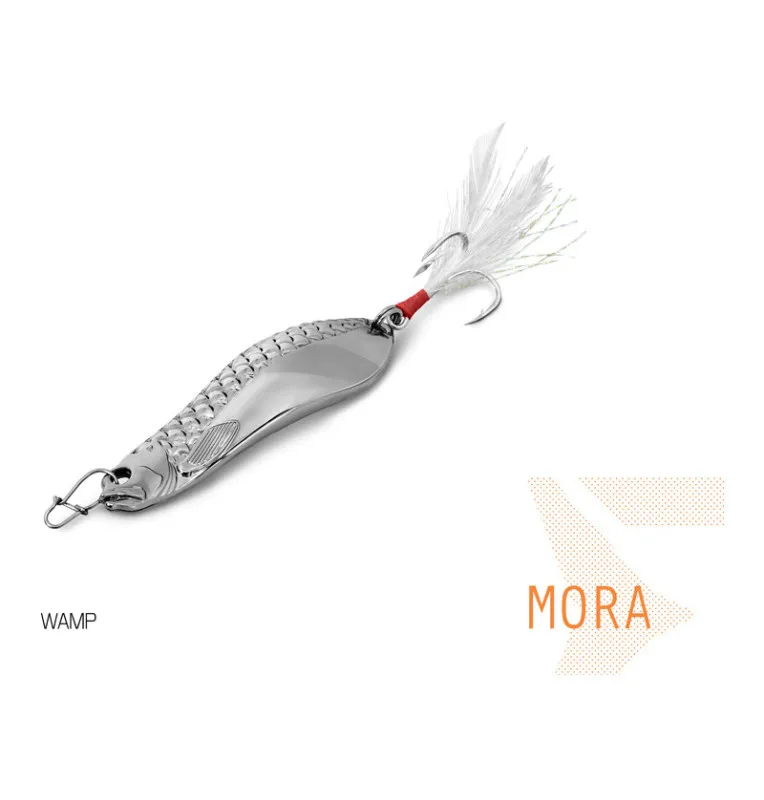 Delphin Mora Spoon Turn Signal 30g Hook Size 4 Wamp Long Throw Edition-Turn signals / spinning baits-JJ-Fishing
