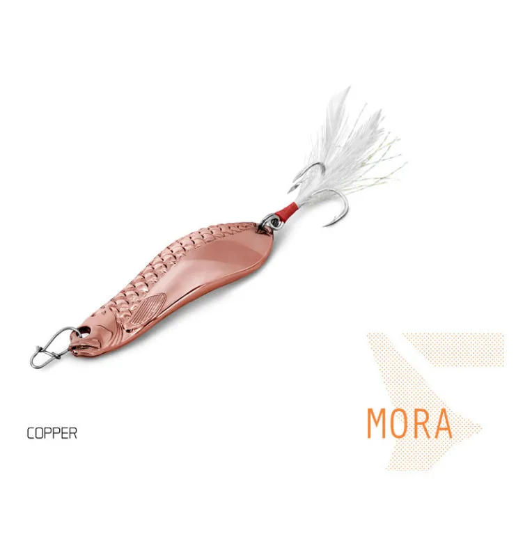 Delphin Mora Löffel Blinker 30g Hakengröße 4 Copper Weitwurf Edition-Blinker / Spinnköder-JJ-Fishing