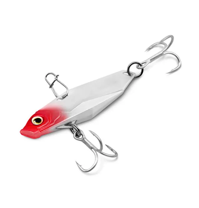 Delphin Tera Vibra-Köder 12g Hakengröße 8 Redface Vibrations Wobbler / Blinker-Blinker / Spinnköder-JJ-Fishing