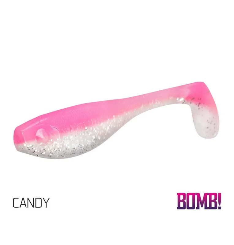 Delphin Bomb! Fatty Gummiköder 5 Stück 10cm Candy-Gummifische / Gummiköder-JJ-Fishing