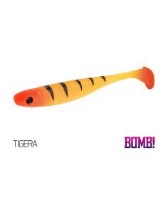 Delphin Bomb! Rippa Gummiköder 5 Stück 10cm 3D Tigera-Gummifische / Gummiköder-JJ-Fishing 2