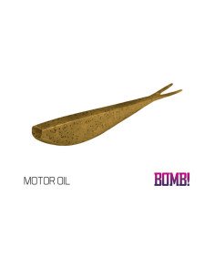 Delphin Bomb! D-Shot Gummiköder 5 Stück 6,5cm Motor Oil-Gummifische / Gummiköder-JJ-Fishing 2