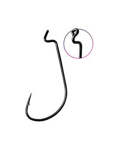 Delphin Bomb! D-Shot Offs Worm 5 Stück Größe 2 Offset Angelhaken-Hook & Co-JJ-Fishing