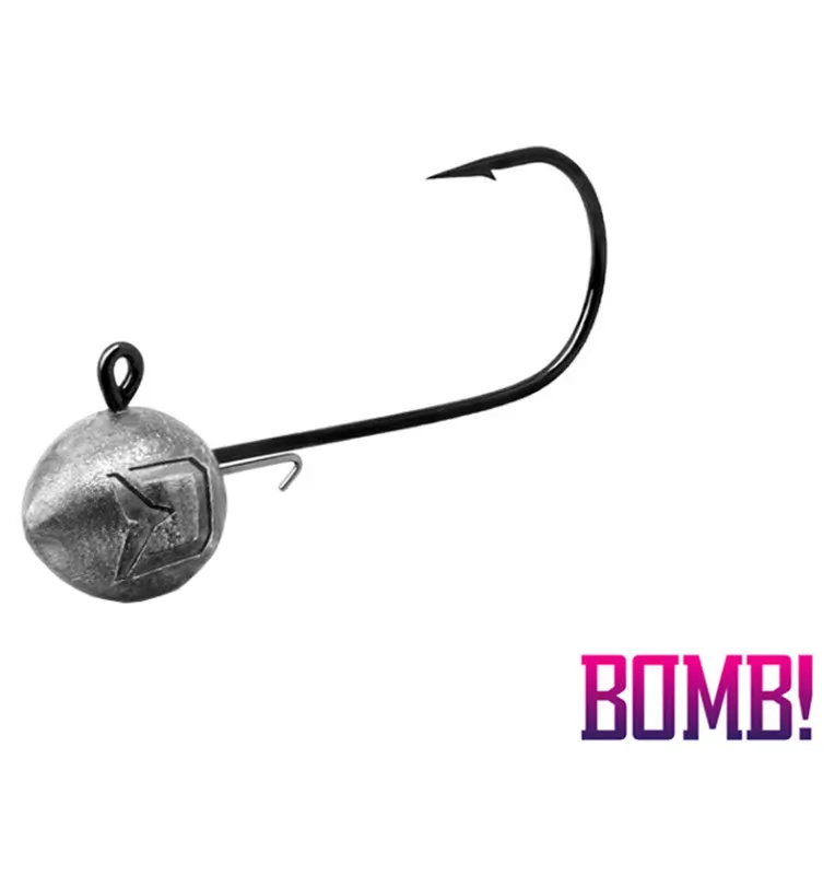 Delphin Bomb! Jig Kopf 5 Stück Gewicht 5g Größe 1 extra robust-Hook & Co-JJ-Fishing