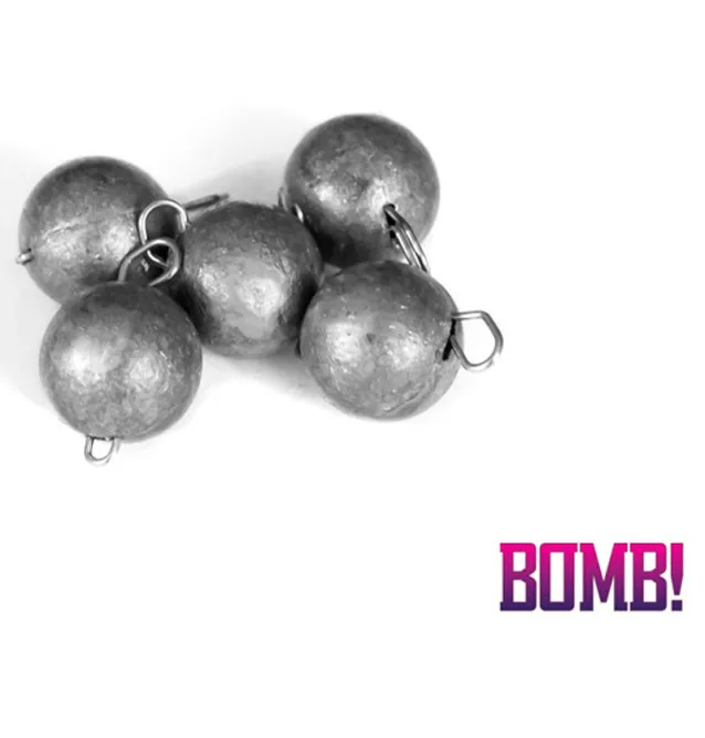 Delphin bomb! Cheburashka Jig 5 pcs Weight 35g Lead-Lead-JJ-Fishing