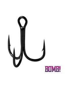 Delphin Bomb! Drillingshaken 6 Stück Größe 4 Barbed MultiHook Triple-Hook & Co-JJ-Fishing 2