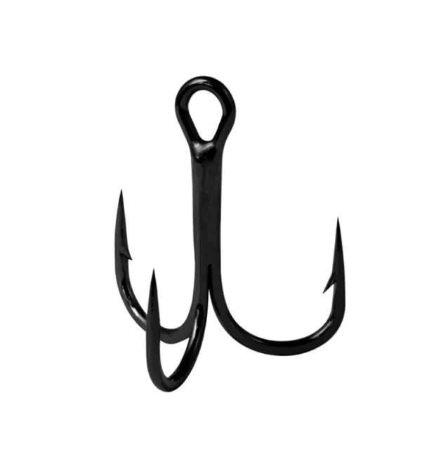 Delphin Bomb! Drillingshaken 6 Stück Größe 1 Barbed MultiHook Triple-Hook & Co-JJ-Fishing