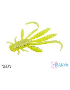 Delphin Manya Nymfa UVs 5 Stück Länge 10,5cm Neon Active Salted Gummiköder-Gummifische / Gummiköder-JJ-Fishing 2