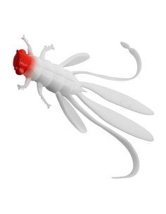 Delphin Manya Nymfa UVs 5 Stück Länge 10,5cm RedFace Active Salted Gummiköder-Gummifische / Gummiköder-JJ-Fishing