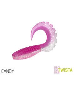 Delphin Twista UVs 5 Stück Länge 8cm Candy Active Salted Gummiköder-Gummifische / Gummiköder-JJ-Fishing 2