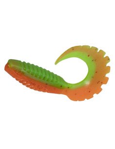 Delphin Twista UVs 5 Stück Länge 8cm Disco Active Salted Gummiköder-Gummifische / Gummiköder-JJ-Fishing