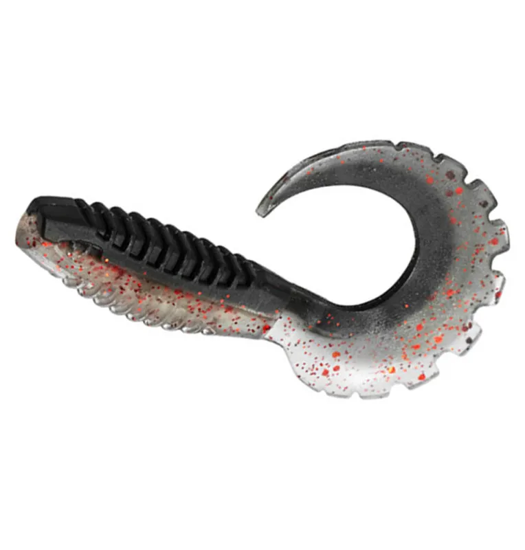 Delphin Twista UVs 5 Stück Länge 8cm Best Active Salted Gummiköder-Gummifische / Gummiköder-JJ-Fishing