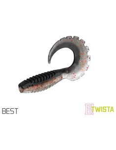 Delphin Twista UVs 5 Stück Länge 8cm Best Active Salted Gummiköder-Gummifische / Gummiköder-JJ-Fishing 2