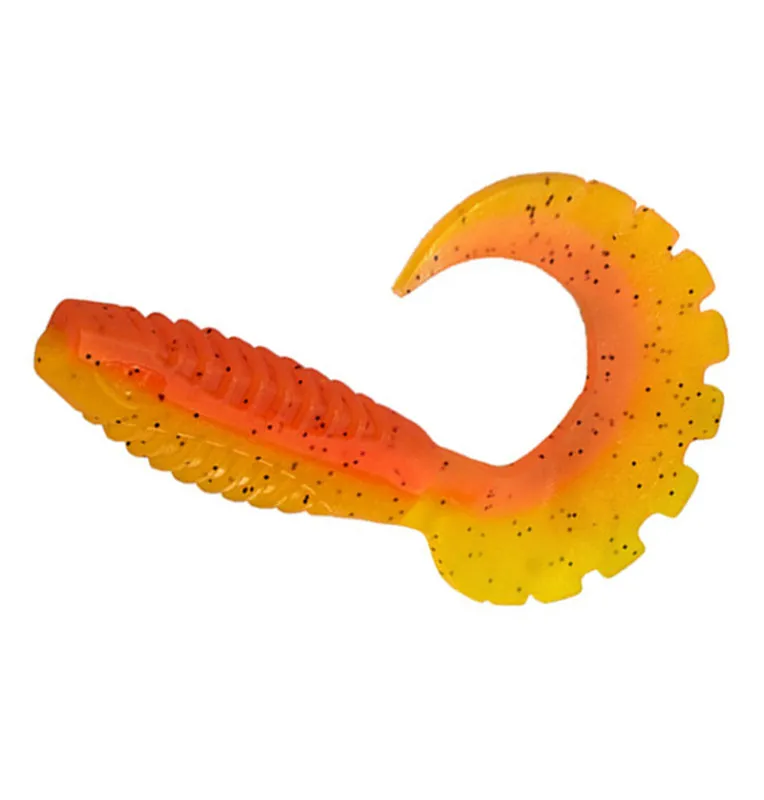 Delphin Twista UVs 5 Stück Länge 8cm Hawai Active Salted Gummiköder-Gummifische / Gummiköder-JJ-Fishing