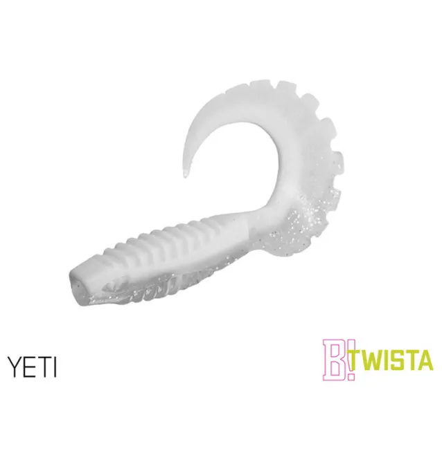 Delphin Twista UVs 5 Stück Länge 8cm Yeti Active Salted Gummiköder-Gummifische / Gummiköder-JJ-Fishing