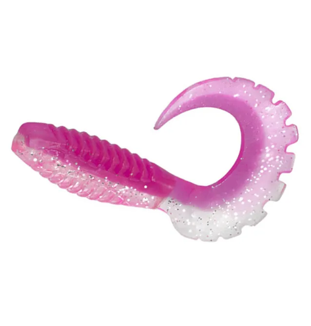 Delphin Twista UVs 5 pieces length 10cm Candy Active Salted rubber baits-Rubber fish / rubber baits-JJ-Fishing