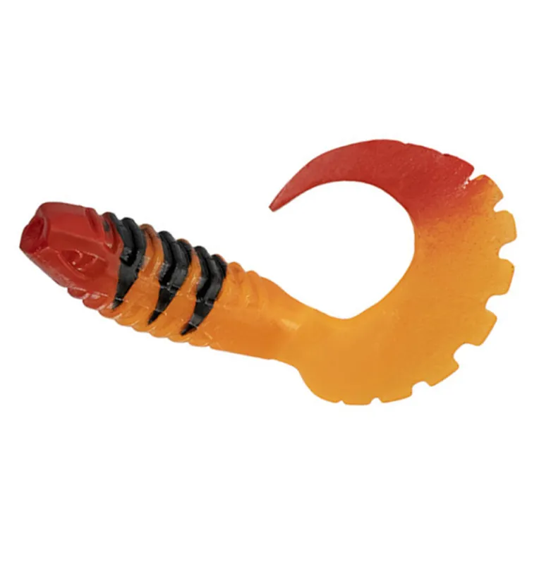 Delphin Twista UVs 5 Stück Länge 10cm Tigera Active Salted Gummiköder-Gummifische / Gummiköder-JJ-Fishing