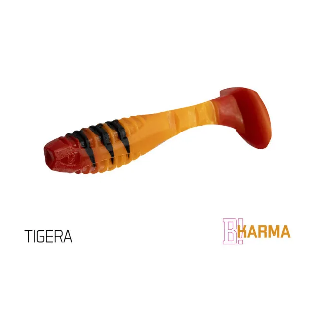 Delphin Karma UVs 5 Stück Länge 8cm Tigera Active Salted Gummifische-Gummifische / Gummiköder-JJ-Fishing