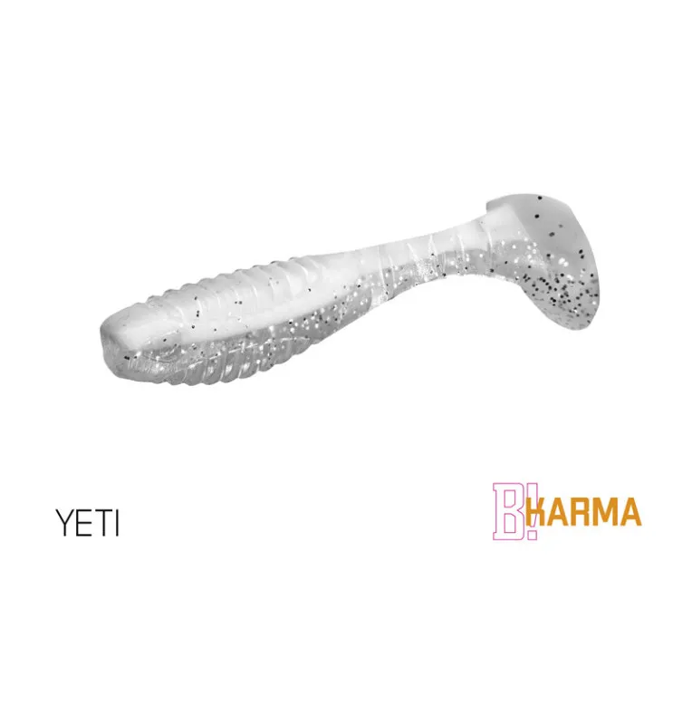 Delphin Karma UVs 5 Stück Länge 8cm Yeti Active Salted Gummifische-Gummifische / Gummiköder-JJ-Fishing