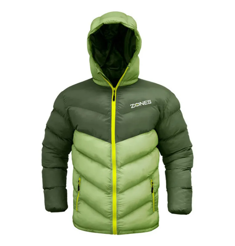 Delphin CrosZones Jacke L grüne gefütterte Winterjacke-Hoodie, Shirts, Jacken & Co-JJ-Fishing