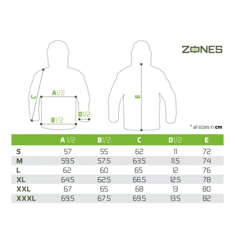 Delphin CrosZones Jacke XL grüne gefütterte Winterjacke-Hoodie, Shirts, Jacken & Co-JJ-Fishing