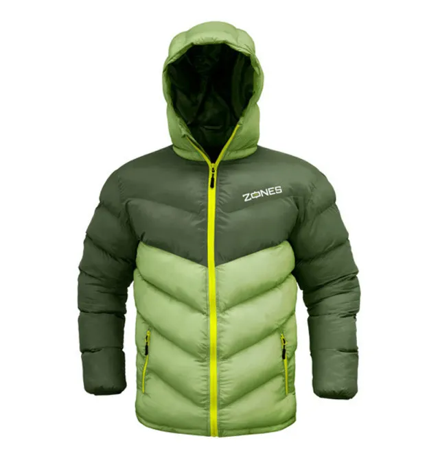 Delphin CrosZones Jacke XXXL grüne gefütterte Winterjacke-Hoodie, Shirts, Jacken & Co-JJ-Fishing