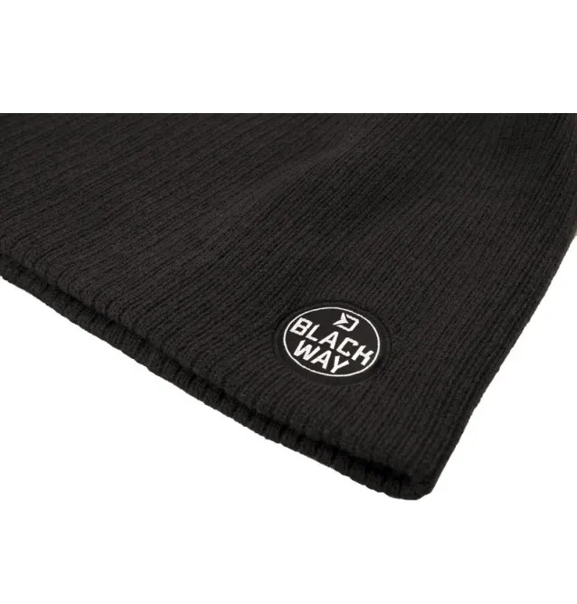 Delphin BlackWay Wintermütze Unisize schwarz Haube-Kappen & Hauben-JJ-Fishing