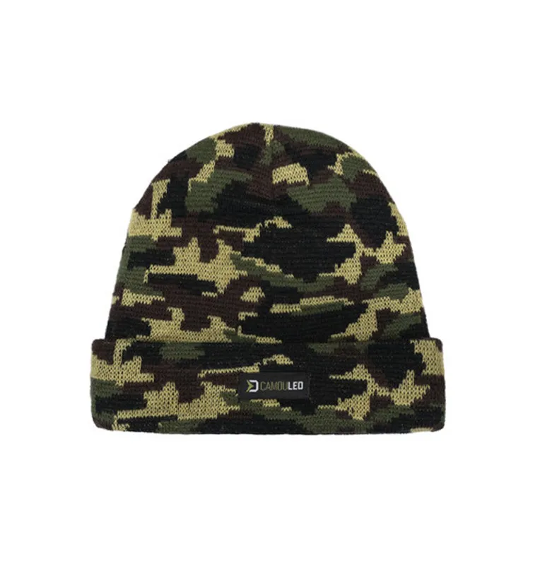 Delphin CamouLed Wintermütze Unisize Haube mit Beleuchtung-Kappen & Hauben-JJ-Fishing