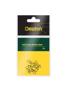 Delphin Fastlock Micro Snap XS 10 Stück 3kg Tragkraft Schnellwechsel Wirbel-Swivels-JJ-Fishing 2