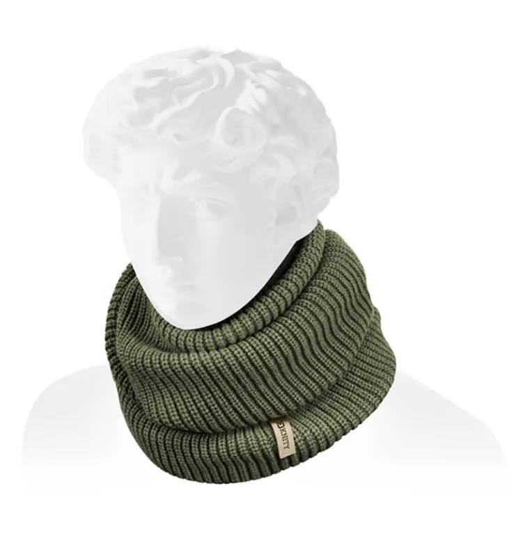 Delphin Knity-Schal Unisize grün Loop-Masken, Handschuhe & Co-JJ-Fishing