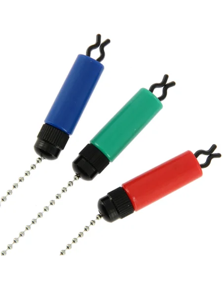 Angling Pursuits Original Indicator Set - 3 Chain Indicators in Case (100)-Bissanzeiger & Bobbins-JJ-Fishing
