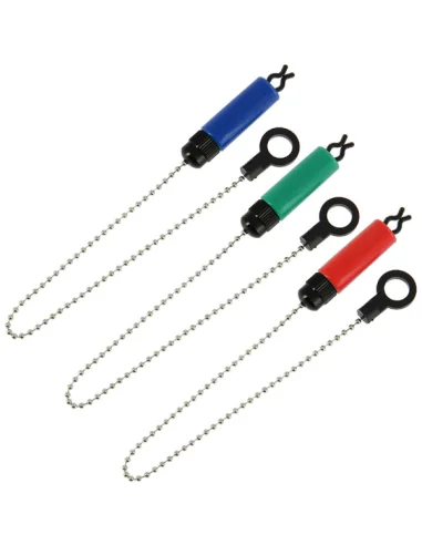 Angling Pursuits Original Indicator Set - 3 Chain Indicators in Case (100)-Bite Alarms & Bobbins-JJ-Fishing