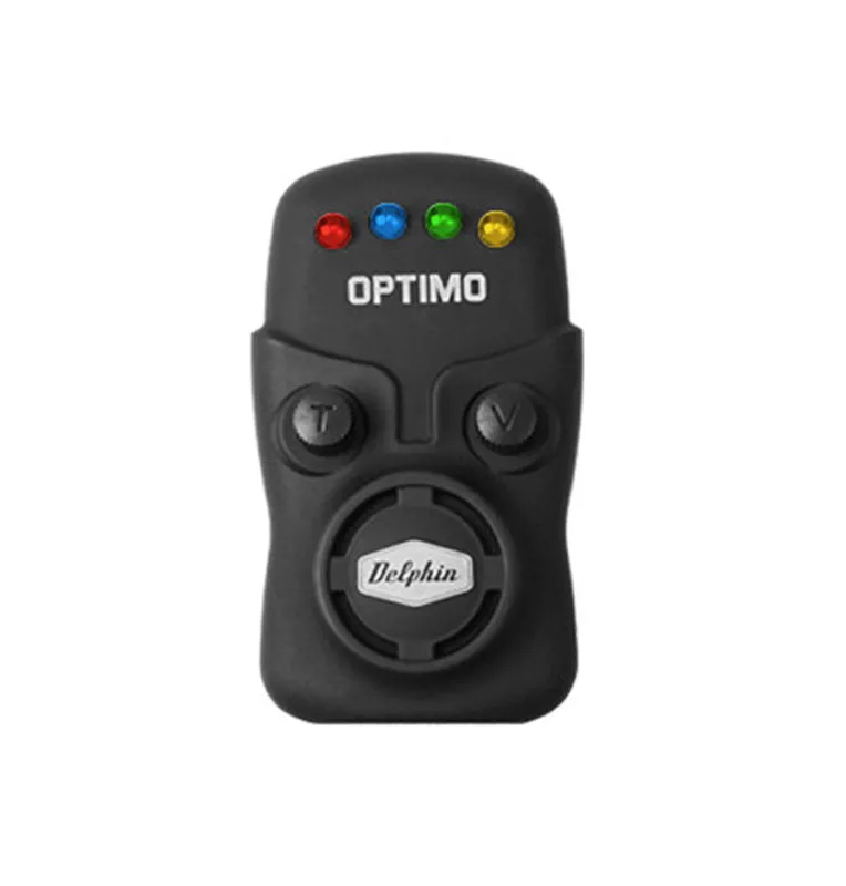 Delphin Optimo 9V 2+2+1 Funkbissanzeiger Komplettset mit Pendelbissanzeiger und Snag Ears Bite Alarm-Bissanzeiger & Bobbins-J...