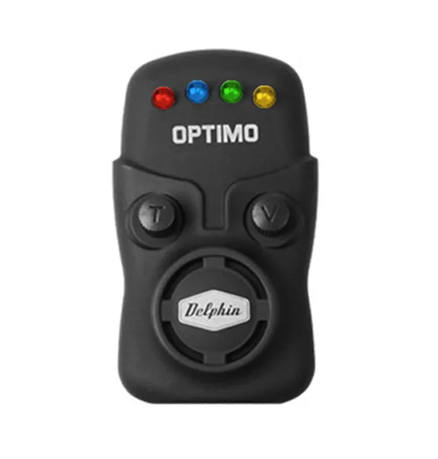 Delphin Optimo 9V 2+2+1 Funkbissanzeiger Komplettset mit Pendelbissanzeiger und Snag Ears Bite Alarm-Bissanzeiger & Bobbins-J...