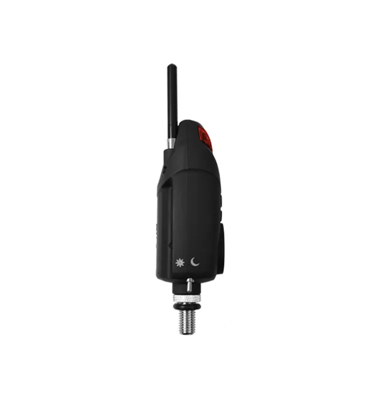 Delphin Optimo 9V 2+2+1 Funkbissanzeiger Komplettset mit Pendelbissanzeiger und Snag Ears Bite Alarm-Bissanzeiger & Bobbins-J...