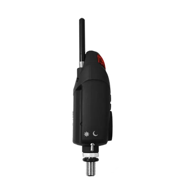 Delphin Optimo 9V 2+2+1 Funkbissanzeiger Komplettset mit Pendelbissanzeiger und Snag Ears Bite Alarm-Bissanzeiger & Bobbins-J...
