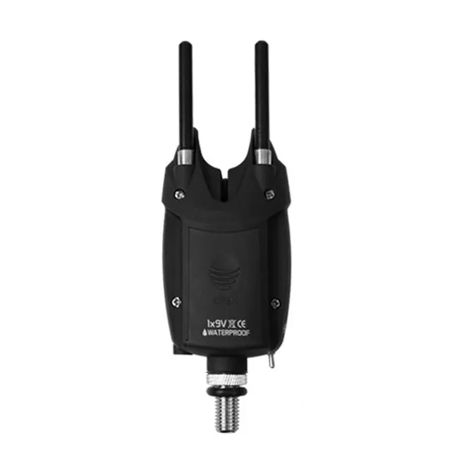 Delphin Optimo 9V 2+2+1 Funkbissanzeiger Komplettset mit Pendelbissanzeiger und Snag Ears Bite Alarm-Bissanzeiger & Bobbins-J...