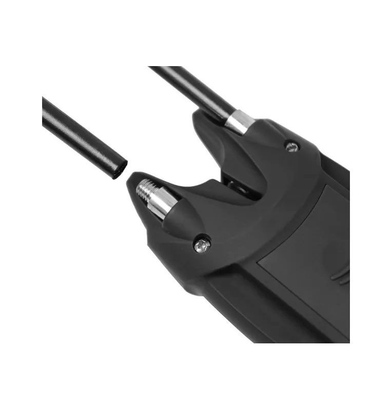Delphin Optimo 9V 2+2+1 Funkbissanzeiger Komplettset mit Pendelbissanzeiger und Snag Ears Bite Alarm-Bissanzeiger & Bobbins-J...
