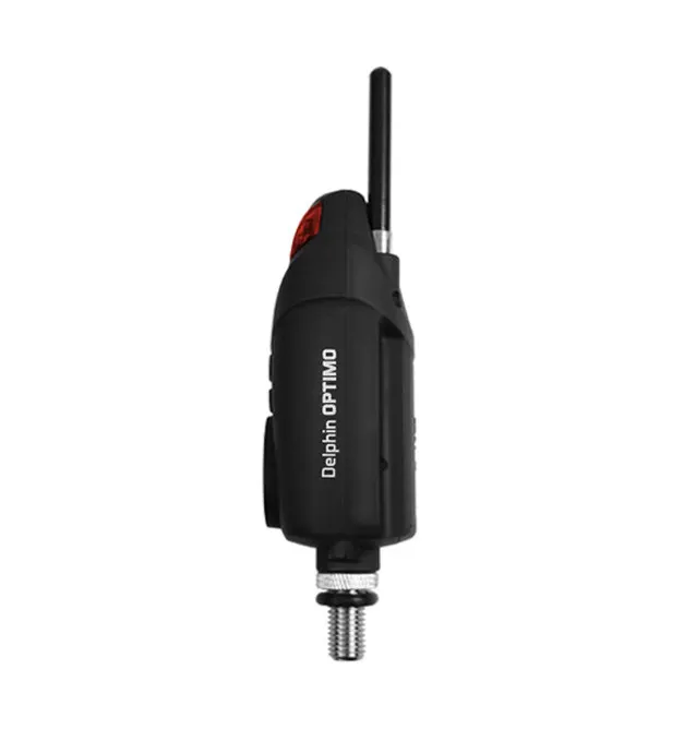 Delphin Optimo 9V 3+3+1 Funkbissanzeiger Komplettset mit Pendelbissanzeiger und Snag Ears Bite Alarm-Bissanzeiger & Bobbins-J...