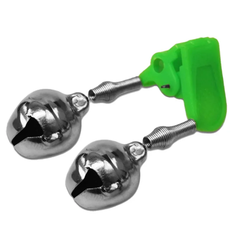 Delphin Doppelte Angelglocke 22mm 1 Stück Aalglocke Fishing Bite Alarm-Bissanzeiger & Bobbins-JJ-Fishing