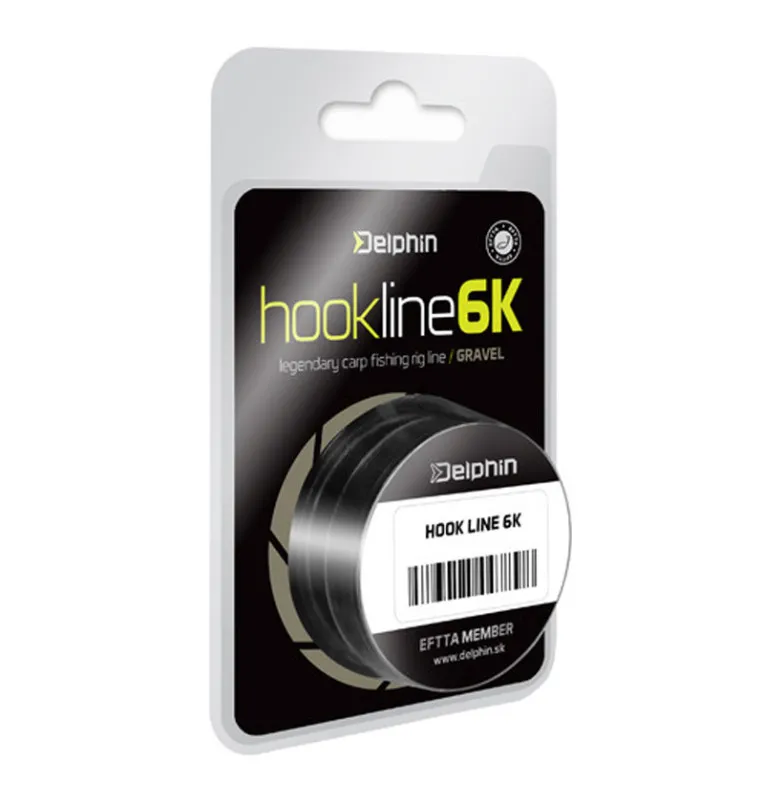 Delphin Gravel Hookline 6K 25lb 20m Leader Material-Leader material & mounting accessories-JJ-Fishing