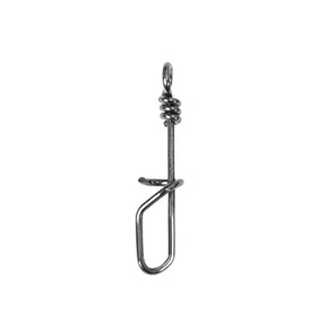 Delphin Q-Snap L 10 Stück Wirbel und Snap Karabiner-Swivels-JJ-Fishing